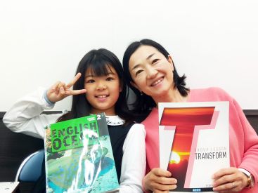 イーオンキッズ蕨校はご家族やお友達と一緒に通学される方が多いです。