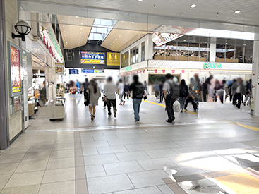 アトレ川越校の道順写真1