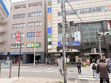 和光市駅前校の道順写真2
