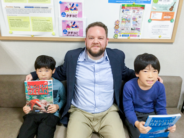 イーオンキッズ松江校はご家族やお友達と一緒に通学される方が多いです。