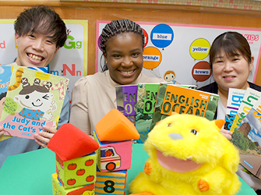 イーオンキッズ徳島校は経験豊富なベテラン講師が在籍しています。