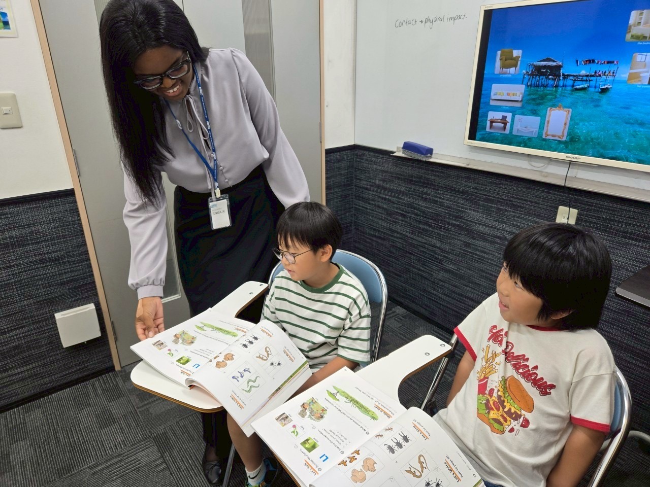 イーオンキッズグランデュオ蒲田校は、豊富なクラス数で通いやすい。