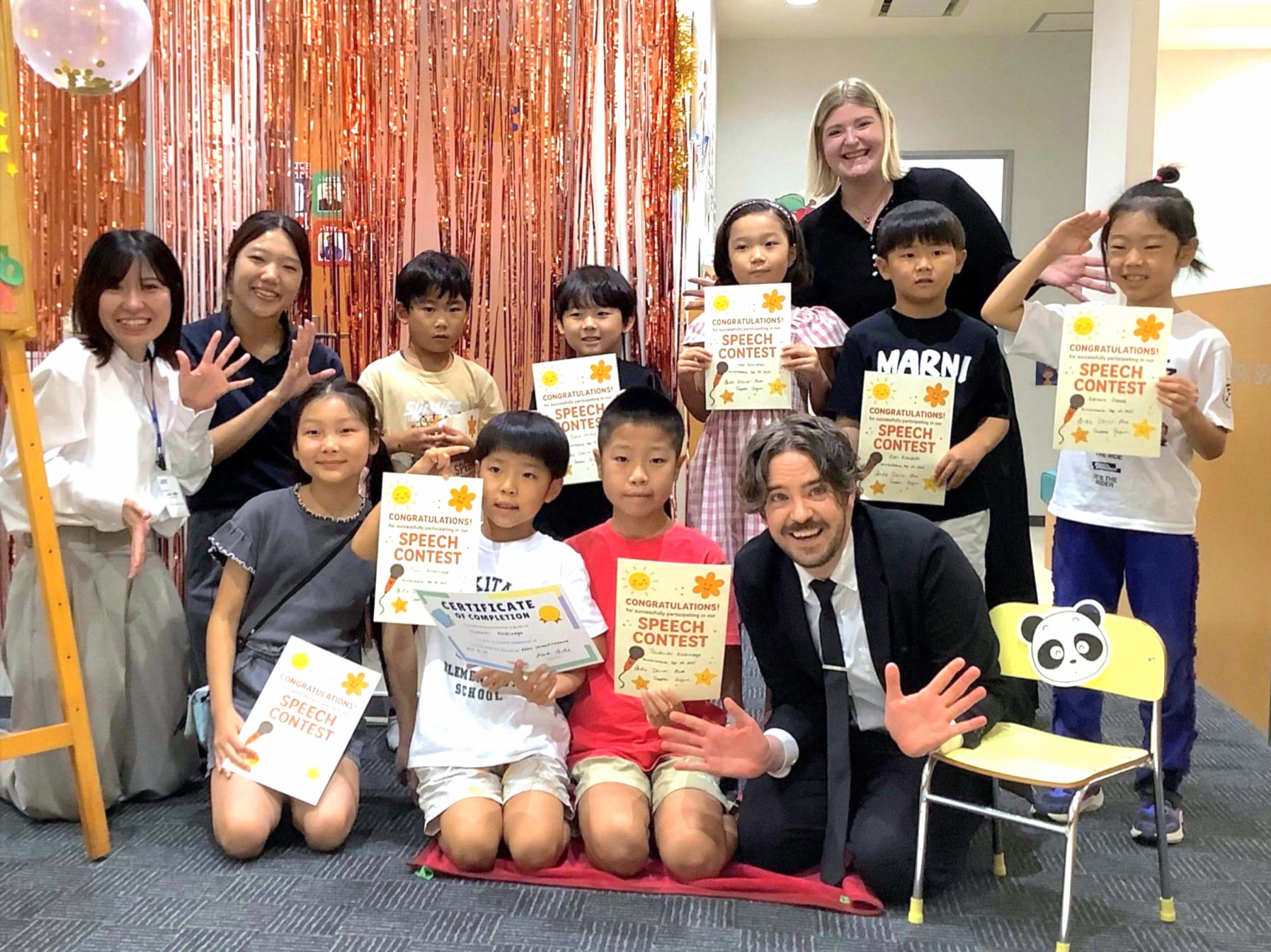 イーオンキッズ下北沢校は、発表会も開催。