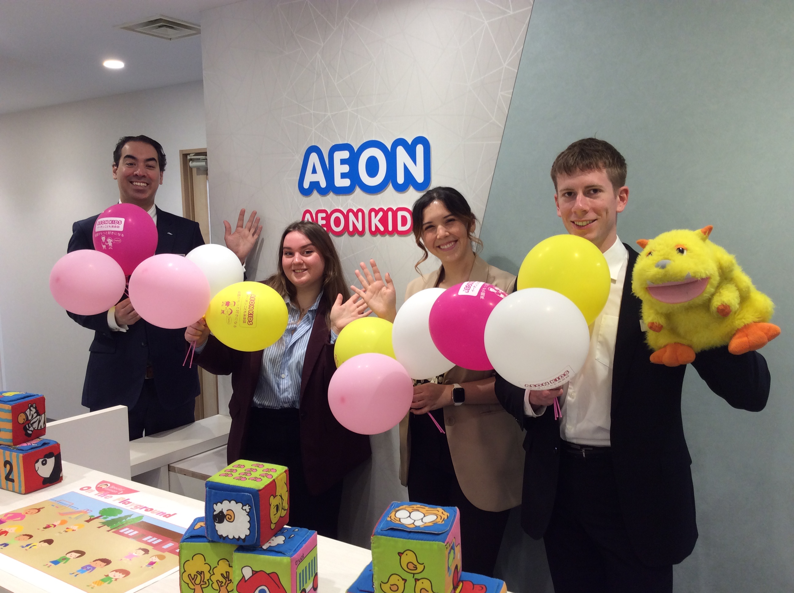 イーオンキッズ池袋本校は、ベテラン外国人講師が「英語が大好き！」なキッズを育てます♪