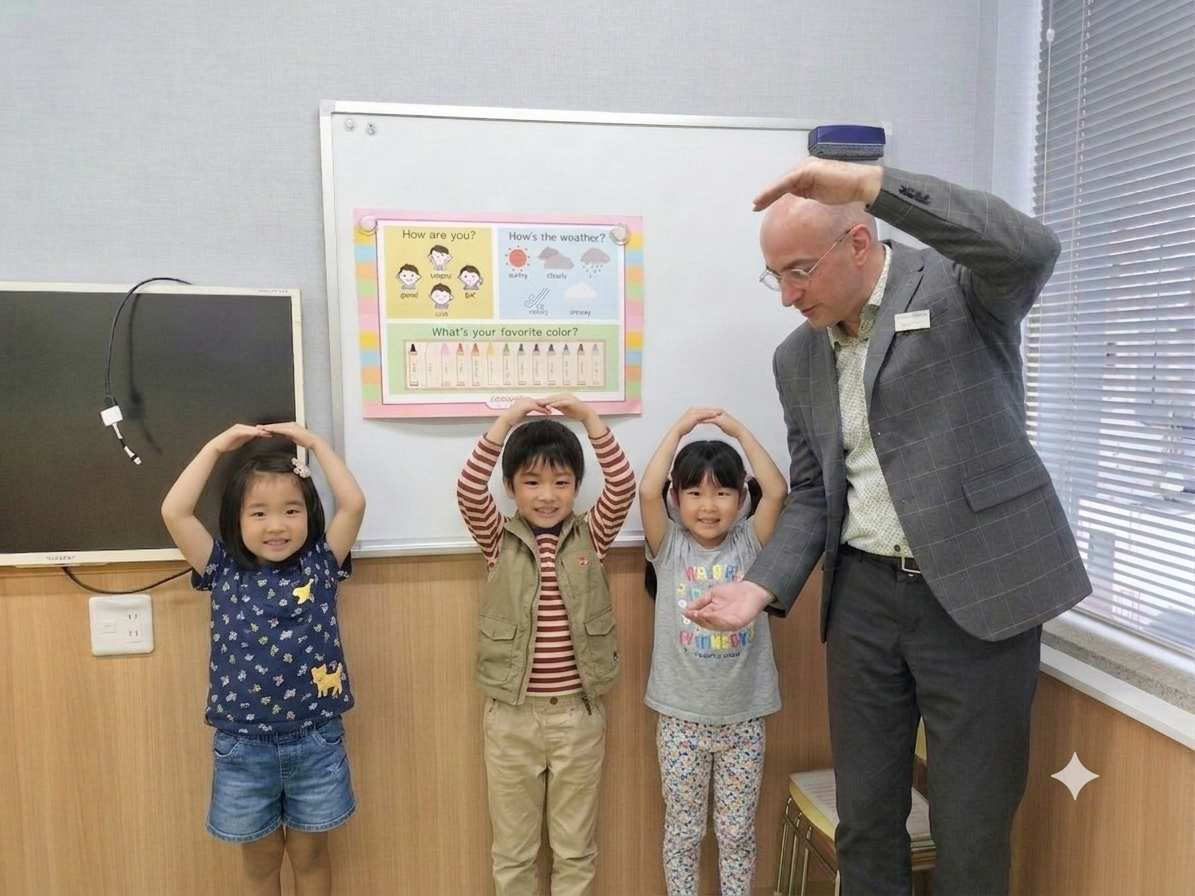 幼児クラスのレッスン風景