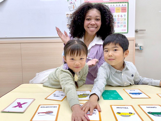 イーオンキッズアルカキット錦糸町校では、幼児のころから英語学習を始めているお子さんがたくさんいます！