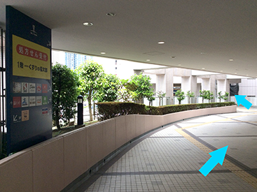 豊洲シエルタワー校の道順写真5（ゆりかもめ3）