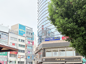赤羽校の道順写真1