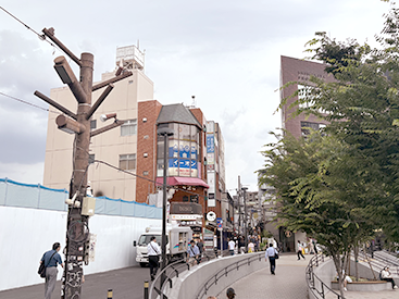下北沢校の道順写真1