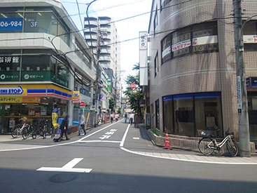 調布校の道順写真2