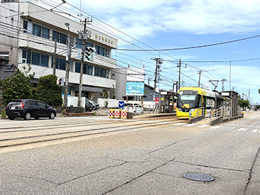 高岡校の道順写真1
