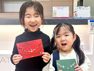 イーオンキッズ下関ゆめシティ校はご家族やお友達で通う方が多いです。