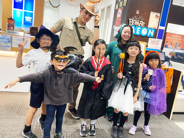 イーオンキッズ岩国校は、季節ごとの楽しいイベントがあります。