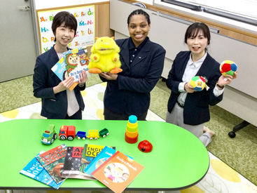 イーオンキッズ山口校は指導経験豊富なベテラン講師が在籍しています。