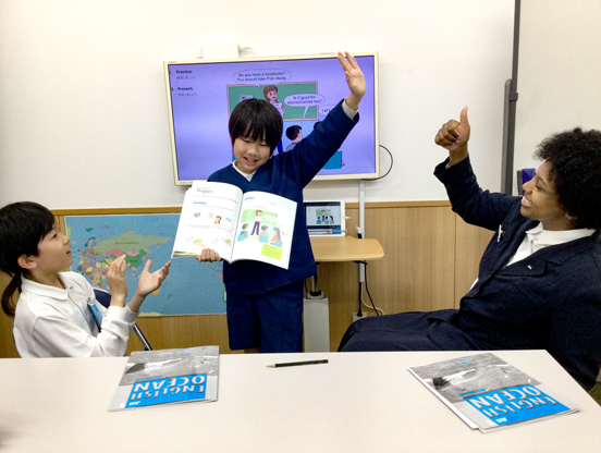 イーオンキッズ山口校では幼児さんからスタートする方が増えています。
