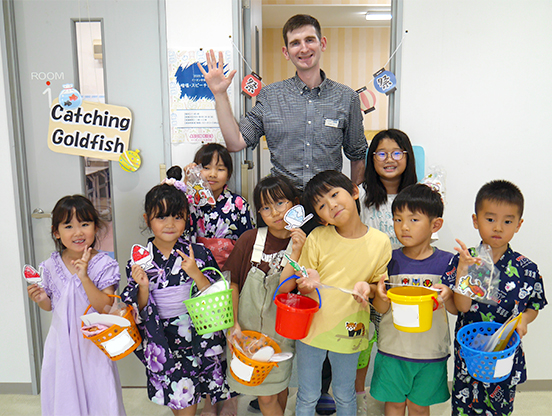 イーオンキッズ宇部校では、季節ごとの楽しいイベントがあります。