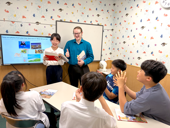 イーオンキッズ下関ゆめシティ校なら、中学生が学校の英語授業に自信を持てるスキルを習得できます。