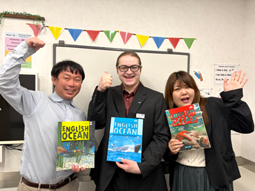 イーオンキッズ下関ゆめシティ校なら、はじめての英語も安心です。