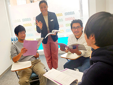 イーオン勝川校のスタッフが、生徒様の学びを全力でサポートします。