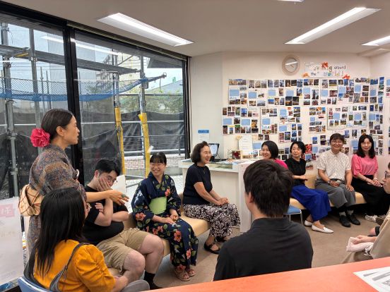 イーオン藤が丘校はイベントでいろんな生徒様とお話できる機会もあります。