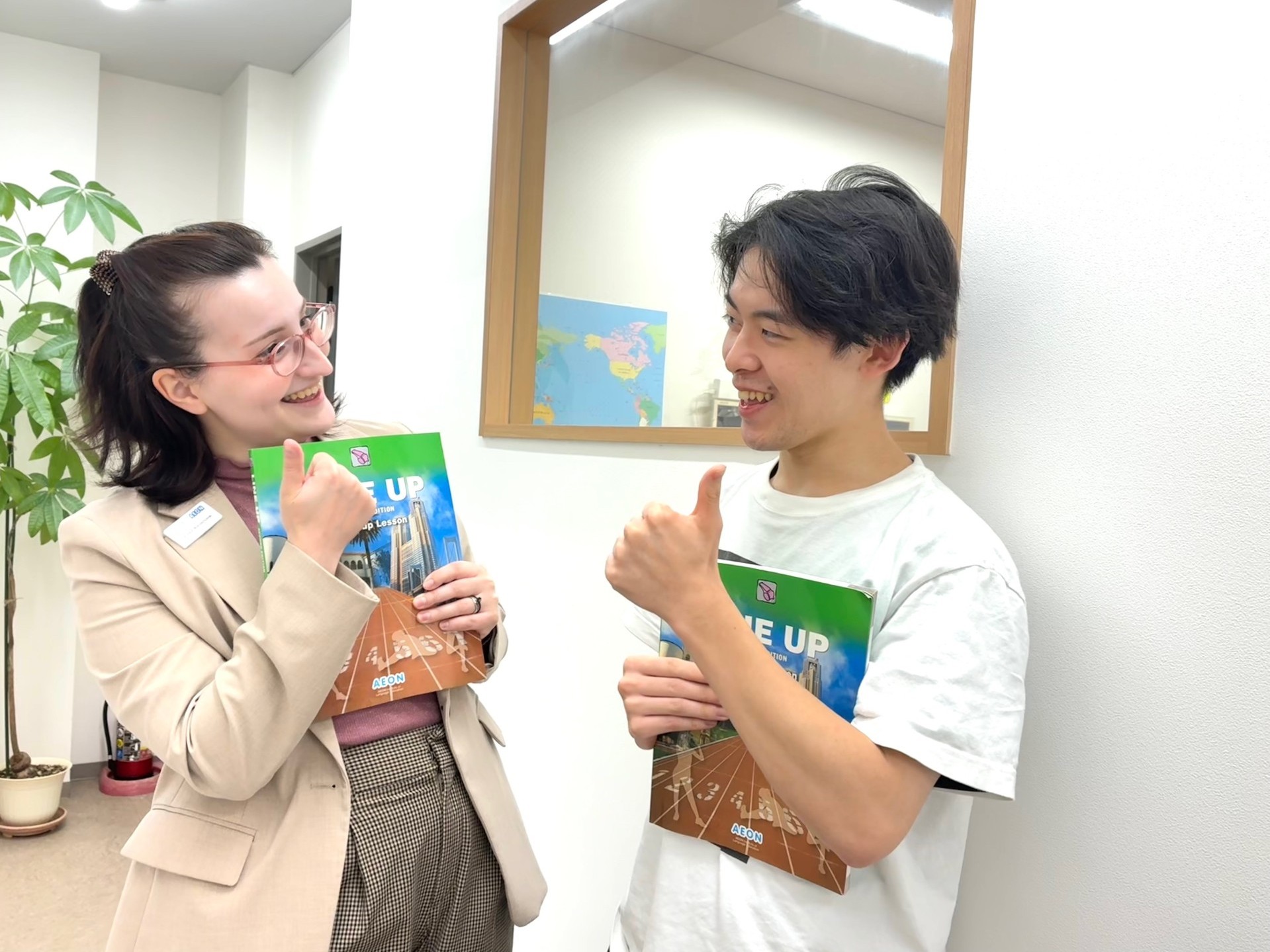 高校生大学生多数通学中。基礎英語や発展英語の両方が身に付きます！