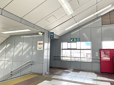 岡崎南校の道順写真2