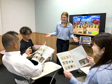 イーオン松山校では、生徒様のレベルや目的に応じた教材で学習を支援します。
