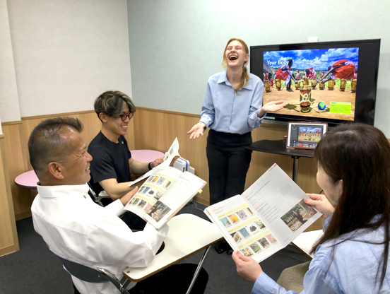 イーオン松山校では、7割の方が初心者からスタートしています。