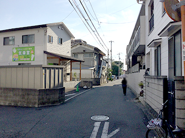 松山校の道順写真2