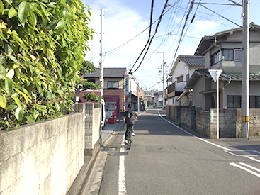 松山校の道順写真3