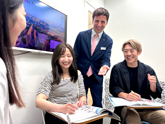 イーオン天神校では、さまざまなアクティビティを通して楽しくレッスンを受けていただけます！