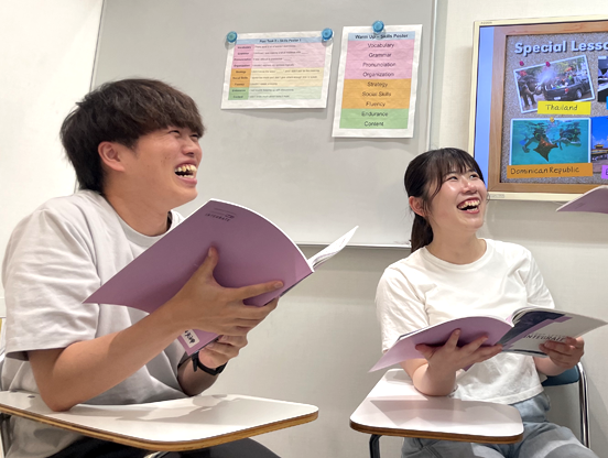 イーオン天神校は、生徒同士の交流がたくさん！