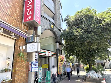大橋校の道順写真2