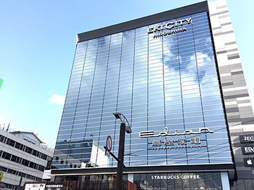 イーオンエキシティ広島校は、駅近で通いやすい環境です。