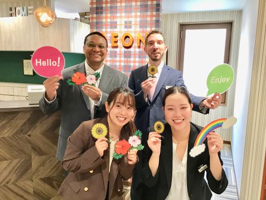 英会話イーオン西宮北口校のスタッフはみんな優しいです。