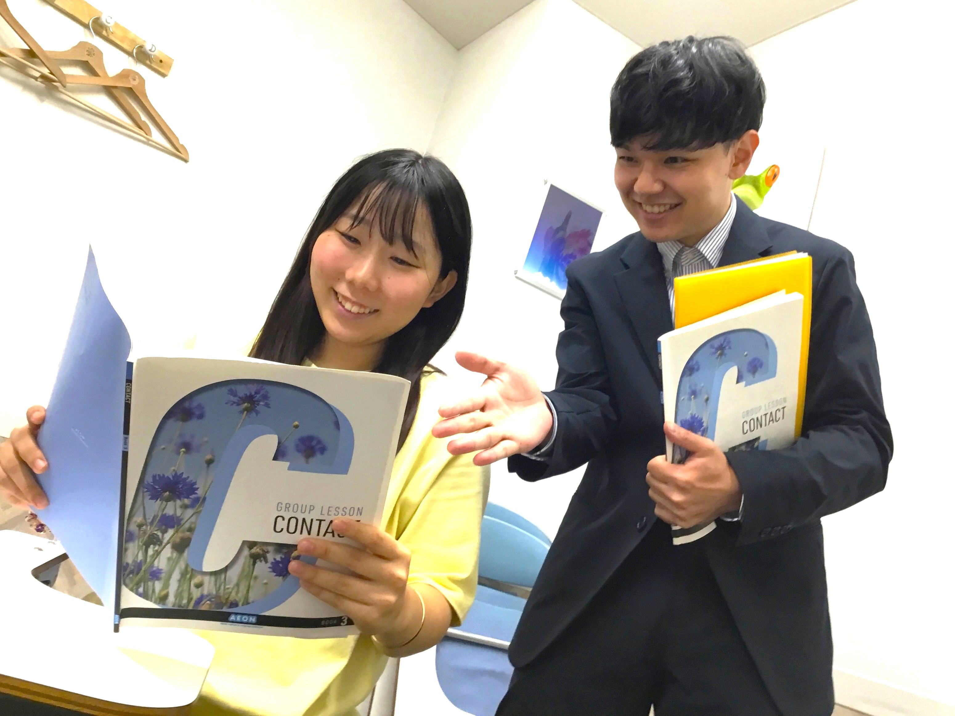 イーオン三宮校のプライベートレッスンの様子です♪