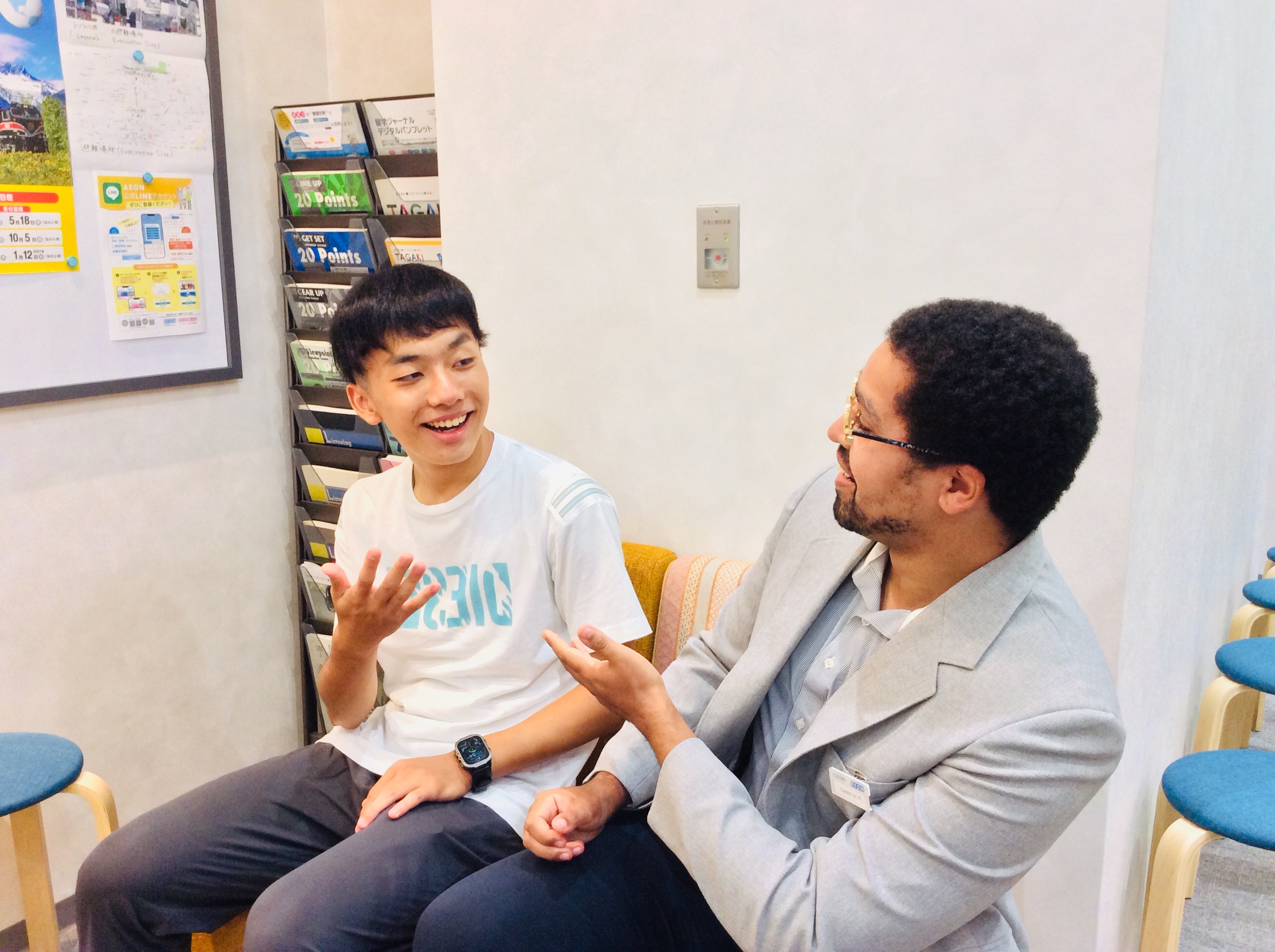 レッスン外でも英語を楽しめます。