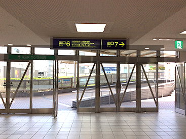 川西校の道順2