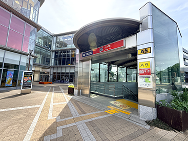 つくば駅前校の道順写真1