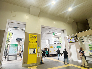 横浜元町校の道順写真1