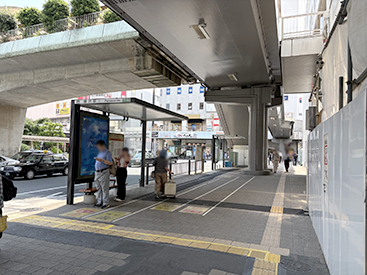 湘南藤沢オーパ校の道順写真2