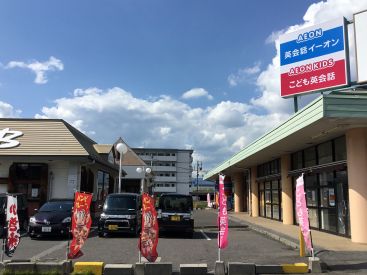 諏訪ステーションパーク校の道順写真4。諏訪ステーションパーク校は諏訪ステーションパーク内です。