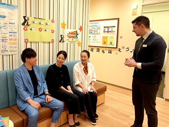 英会話イーオンラブラ２新潟本校ならレッスン以外でも英語を話す場がある