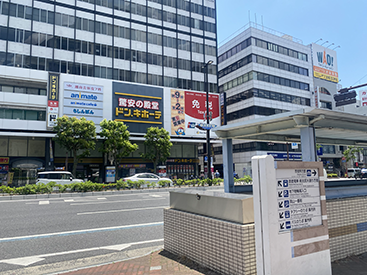 岡山駅前校の道順写真4