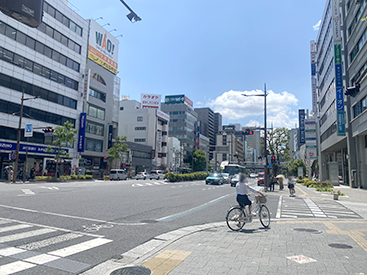 岡山駅前校の道順写真5
