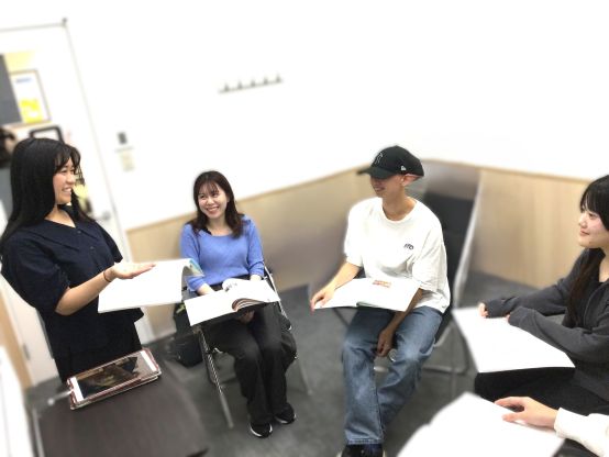 みんなで楽しく英会話を楽しめます