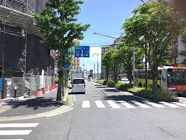 瀬田校の道順写真2