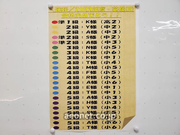 イーオン赤羽校は、英検合格実績抜群です。