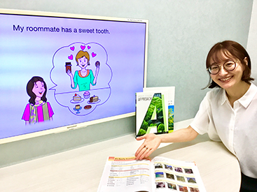 イーオン国分寺校は、平日デイタイムのマンツーマンレッスンが人気。仕事がシフト制でも安心。