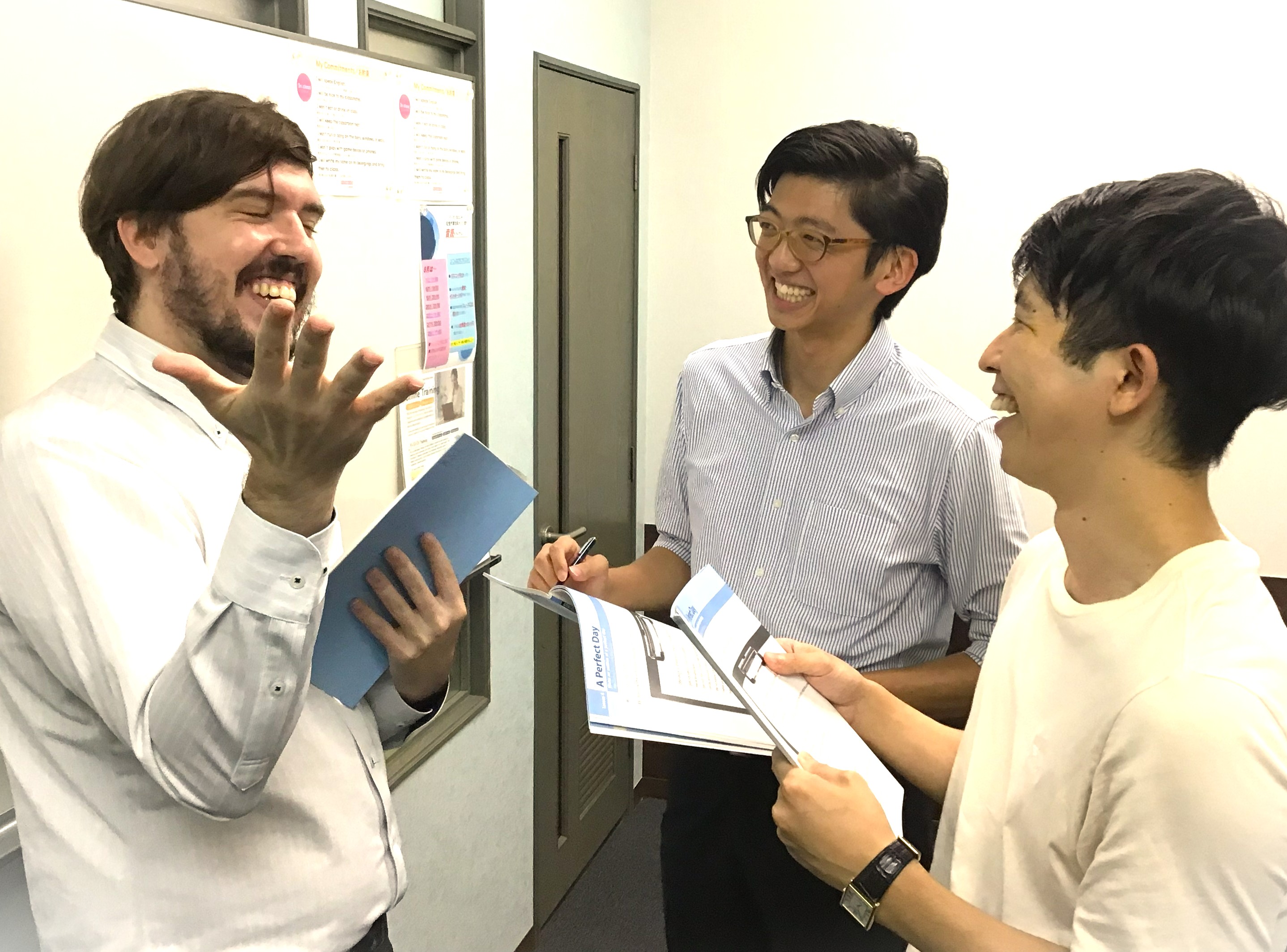 社会人のクラスの様子